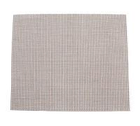 Mtlavishness Rejilla Antiadherente de Grado Alimenticio Estera para Barbacoa Malla de Parrilla Multifuncional para Parrillas eléctricas de carbón a Gas Horno Negro 36x42 cm (Marrón 33 * 40cm)