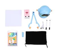 Mtlavishness Robot de Dibujo Inteligente Lindo Juguete Educativo de Aprendizaje de Pintura con 100 Tarjetas de Patrones y 12 bolígrafos de Colores para niñas y niños creativos,