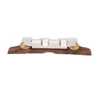 Mtlavishness Rosewood Height Adjustable Guitar Bridge Replacement With Bone Saddle Ideal For Mandolin Jazz Accessories An Adjustable Height Bridge Compatible With Archtop Jazz