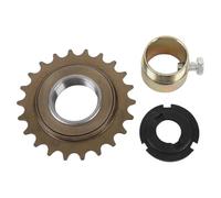 Mtlavishness Rueda de bicicleta 22T con conector adaptador de 30 mm Kit de adaptador de rueda de bicicleta para triciclo eléctrico Motocicleta Go Kart Volante de velocidad única