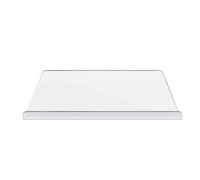 Mtlavishness Tabla de Cortar de acrílico Tabla de Cortar Antideslizante Transparente con Borde para Cortar sándwiches Frutas y Verduras Pan Tabla de Cortar de acrílico Tabla de (450x400mm 5mm)
