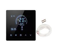 Mtlavishness Termostato Digital 16A con Pantalla LCD Termostato Inteligente programable para calefacción por Suelo Radiante eléctrico Uso en el hogar, Oficina, Hotel, 90 V, 240 V, (Versión Normal)