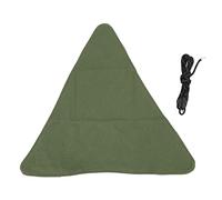 Mtlavishness Trípode Taburete De Tela Cubierta De Taburete Triangular Plegable Portátil Hecha De Material De Lona Duradero para Acampar Al Aire Libre Pesca Senderismo Verde Militar (Verde)