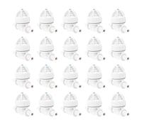 Mtlavishness Válvula antigoteo de riego de 20 piezas, fuerte resistencia a la presión, doble diámetro exterior, piezas de riego de 6mm para césped y jardín