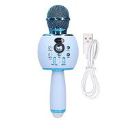 Mtlavishness Wireless Bluetooth Microphone For Karaoke Parties Portable Handheld with 4 Sound Effects Rechargeable Battery DS888