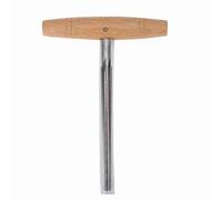 MTLAVISHS Durable de acero inoxidable de acero inoxidable Agumero de clavijas con mango ergonómico de madera ideal para luthiers al hacer 3 4 y 4 4 violines 150x105 mm aprox 71g