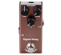 MTLAVISHS Efecto de guitarra eléctrica Pedal aleación de aluminio portátil liviano con ajuste preciso para los guitarristas en sesiones de rendimiento y práctica Delay Deplay (Digital Delay(08))