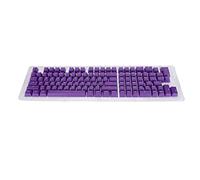 MtlaVishy 117 Teclas KeyCaps Dos inyección de Color Altura OEM OEM para 61 64 68 71 78 82 84 87 Tecillos teclados Material ABS Diseño ergonómico Resistente al Desgaste cómodo (Numéro Blanc)