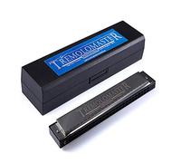 MtlaVishy 24 Holes Tremolo armónica ESTILES COME C Tone Black Mouth Organ Harp ideal para jugadores profesionales Estudiantes Estudiantes de la artesanía para niños y adultos