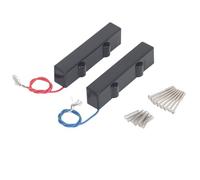 MtlaVishy 2pcs 5 cuerdas de recogida de graves eléctricos Ruido de graves Profesionales Reemplazo de colaboración de estilo abierto con calibración precisa para un sonido delicado