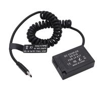 MtlaVishy 3590cm ficticia 11 × 8 × 3 Tipo LPE17 Batería de decodificación Completa Adaptador de alimentación de acoplador CC para cámara M3 M6