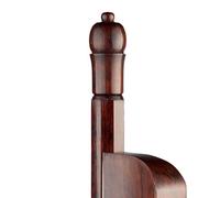 Mtlavishy 4/4 a tamaño completo Violín Bow Snakewood Estilo barroco para músicos profesionales Cabello de caballo Estable Distribución de peso bien equilibrada para un rendimiento