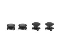 Mtlavishy 4 en 1 Capas de agarre de pulgar de silicona Joystick Silicona Textura suave Efecto de amortiguación de peso ligero para gamepads de interruptor