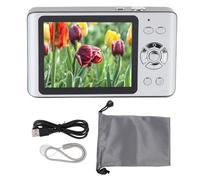 MTLAVISHY 4K 64MP La cámara Digital revoluciona su Experiencia de fotografía con AutOfocus 18x Digital Zoom 2.8 Pulgadas Diseño Compacto de Pantalla Ideal para Viajes y Momentos (Plata)