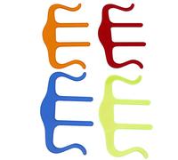 MtlaVishy 4pcs Música Libro Clip Página de viento acrílico Ideal para la revista de periódicos Recorte fácil Suave Surfing Four Pack Compact Lightweight Compact viene en cuatro