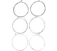 MtlaVishy 6pcs Cadena de guitarra resistencia a la tensión de la aleación Accesorios de instrumentos de cuerda de la herida reemplazo de guitarra eléctrica Palabras clave de (Electric guitar strings)