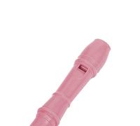 Mtlavishy ABS Soprano Soprano Descant Recorder ideal para niños Material de ABS para principiantes fáciles de jugar con la tabla de dedos y la limpieza de estilos alemán G Key 8 (Rosa)