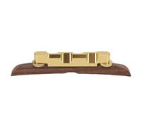 MtlaVishy Altura ajustable Puente flotante de palisandro de metal para guitarras de jazz de archtop ideal para músicos que buscan una configuración personalizable y una calidad de