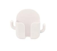 MTLAVISHY Auto Adhesivo Montaje Celular Soporte de teléfono Montaje Montaje Phone Cargo para el Dormitorio de la Oficina en casa (Blanco)