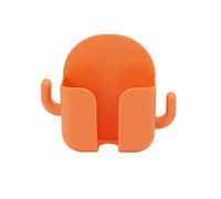 MTLAVISHY Auto Adhesivo Montaje Celular Soporte de teléfono Montaje Montaje Phone Cargo para el Dormitorio de la Oficina en casa (Naranja)