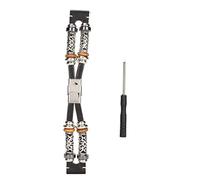 MTLAVISHY Bandas de relojes inteligentes Premium para GTS 3 GTS 2 BIP S BIP U Hecho de cuero y aluminio cómodo para el uso diario y el sueño con la mano de obra y el hermoso (Negro)