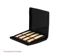 Mtlavishy Black S Case Soporter Box para saxofón y clarinete ideal para músicos sobre la marcha contiene 8 pcs con cuerda de goma elástica hecha de material ABS