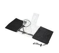 Mtlavishy Black Universal DSLR Camera Impermeable Case de Lluvia con Material Transparente y ubicación de Flash Ideal para fotografía al Aire Libre Aproximadamente 30x25x5cm y 182g