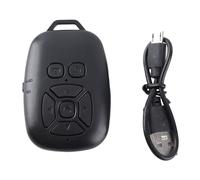 MtlaVishy Bluetooth 4.0 Cámara inalámbrica de obturación remota Control Remoto Multifuncional fácil de Usar para Fotos Selfies Videos con diseño de Llave de automóvil Adecuada