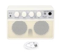MTLAVISHY BT Speaker Bass Bass Dual Canal portátil portátil Recargable Amplificador de bajo eléctrico Ideal para práctica y actuaciones en la Marcha con Potencia de Salida de 10W