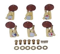 Mtlavishy Cadena de guitarra Carril de ajuste Cabezas de la máquina Tuners de bloqueo Una excelente opción para los guitarristas que proporcionan un excelente rendimiento sin