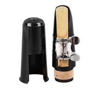 Mtlavishy Clarinete Bouce Ligature Cap Musical Instrument Accessory para reemplazo ajustable a sus necesidades ABS premium y materiales de corcho fácil de reemplazar e instalar