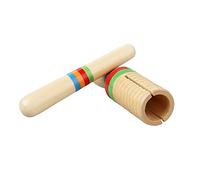 Mtlavishy Colorido Juguete Musical de Cuervo de Madera de Madera Ideal para Que los niños desarrollen música y Sentido de Ritmo Durante el Tiempo de Juego con Pintura sin Agua