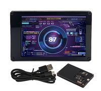 MTLAVISHY Computer 12. 0 × 10. 0 × 7. Computer Temp 3. Inch USB Screen Temperature Display Pc CPU Data For Pc CPU Data Single Amp Display LCD USB Portable
