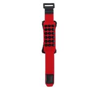MtlaVishy de 18 cm Cadena de guitarra muda Punk Style Fretboard Muting Wrap ideal para actuaciones en vivo y estudios de grabación Timbre limpio sin ruido no deseado Fuerza (Red)