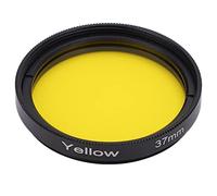 MtlaVishy de 37 mm Filtro de Lente a Todo Color Resistencia a la Resistencia de rasguño Kit de Filtro Impermeable para la cámara SLR (Amarillo)