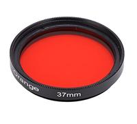 MtlaVishy de 37 mm Filtro de Lente a Todo Color Resistencia a la Resistencia de rasguño Kit de Filtro Impermeable para la cámara SLR (Naranja)