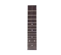 Mtlavishy de diapasón de ukelele premium hecho de palo de rosa ideal para reparación y proyectos de bricolaje 23 pulgadas con 17 trastes para instrumentos musicales (GSA13)