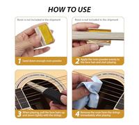 Mtlavishy de guitarra con diseño para la guitarra acústica folk desbloquea nuevas técnicas de reproducción e imitan el sonido de violín ideal para entusiastas de la música de