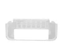 Mtlavishy Dobe GamePad Protective Shell Transparent PC Cubierta dura con ranura para tarjetas de juego para juegos mejorados en el interruptor OLED Diseño preciso Ligero con 6