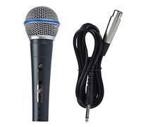 MTLAVISHY Dynamic KTV Micrófono Alta sensibilidad Suena Transparente de 6.5 mm para Karaoke y KTV Usan 2.5 mV/pa sensibilidad 50Hz 18 kHz Respuesta de frecuencia Longitud del