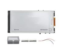 Mtlavishy E Módulo de Pantalla de Papel Potente con la Ranura de Tarjeta de Memoria Potencia Personalizada Adecuada para Etiquetas de Estante Insignias de Inicio o de Escritorio