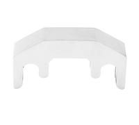 Mtlavishy El violín de metal mute se conecta y reduce fácilmente el sonido para la práctica ideal para la estructura de metal pesado en color plateado de 1/2 y 4/4 para la vida