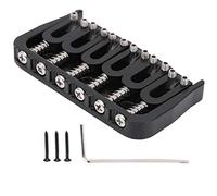 Mtlavishy Electric Guitar Guitar Puente Accesorio de metal fijo premium para guitarristas ideales para actuaciones en vivo y grabación de estudio hecha de aleación de zinc en