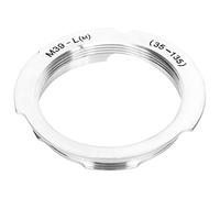 Mtlavishy Fikaz Adaptador Adaptador Manual de Enfoque y Manual Ajuste de Apertura para Montar M39 Monte 35 mm y 135 mm Lentes a M Camina de Montaje Material de Aluminio Material