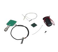 MtlaVishy Guitar acústica Kit de recolección de piezo con de preamplificador a bordo y perilla de control de tono de volumen Producción de sonido auténtica y mejorada para