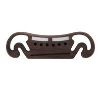 Mtlavishy Guitar Bridge Rose Wood Fácil instalación de instrumentos Decoración de accesorios Reemplazo Ideal para guitarras populares Compactos livianos duraderos