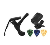 Mtlavishy Guitar Capo Pick Set con pantalla LED Backlight Lectura para la luz de fondo para la guitarra Ukulele Violin adecuado para profesores de música Profesionales Jefes de