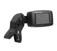 MtlaVishy Guitar Guitar Guitar Tuner portátil y versátil para guitarra ukelele cromático de bajo cromático y otros instrumentos musicales con un diseño rotativo de 360 grados 3