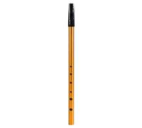 Mtlavishy irlandés silbato c llave 6 aguas flauta ideal para estudiantes principiantes intermedios y expertos tocan una amplia variedad de música con sonido suave y melodioso (Gold)