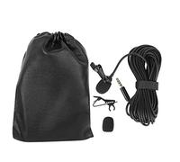Mtlavishy Lavalier Clipon micrófono con Cable Universal para Todas Las direcciones grabación de reproducción de Sonido Clara Adecuada para entrevistas grabaciones discursos Videos (MC-LM60)